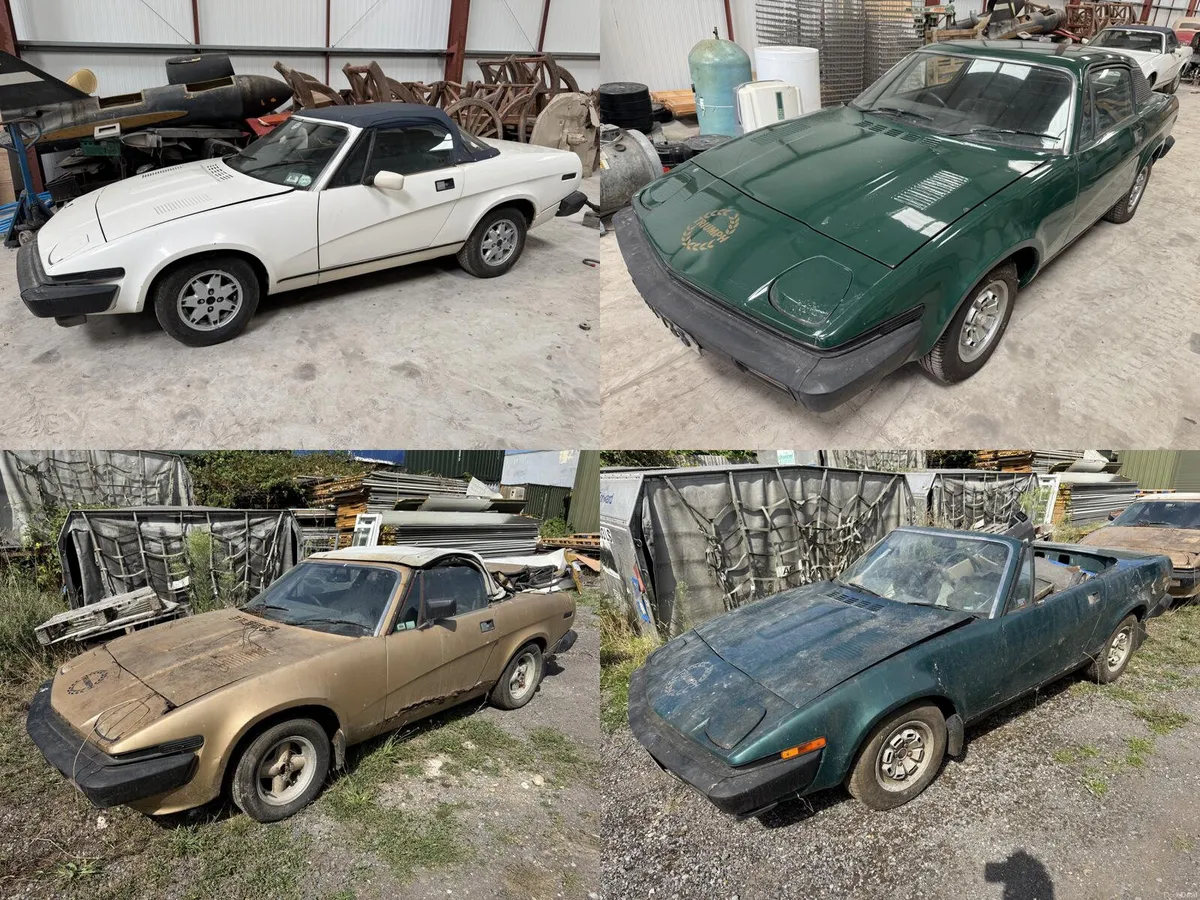Job Lot of 4 x Triumph Convertible / Coupe TR7 - Image 1