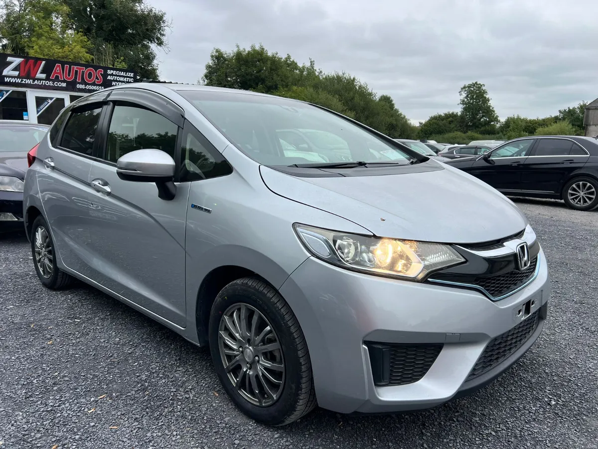 2017 Honda Fit Hybrid Half Leather Seats - Image 1