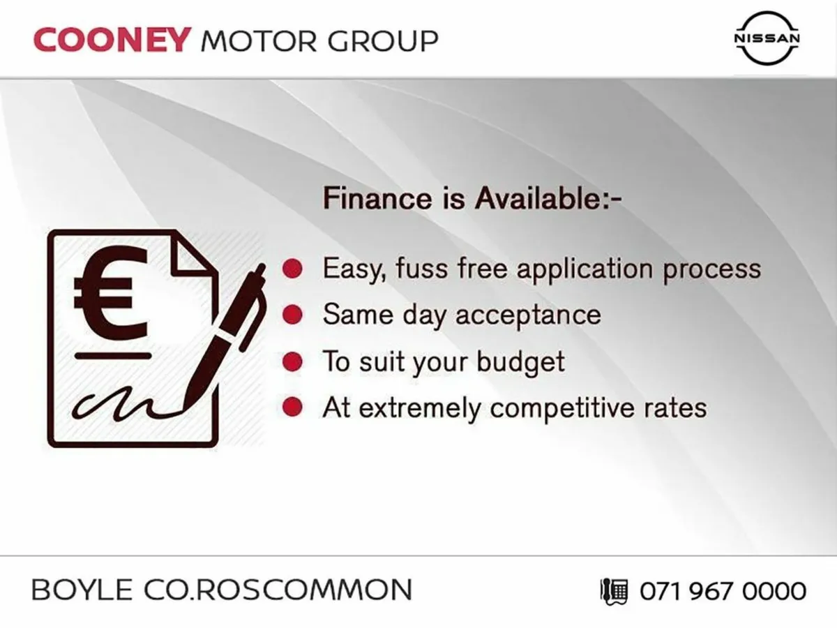 Nissan Juke 1.0T PET 2WD SV  FINANCE FROM 5.9% AIB - Image 4