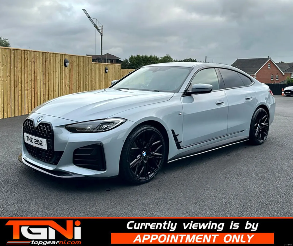Feb 2022 BMW 4 Series 420d MHT M Sport 5dr NI CAR - Image 4