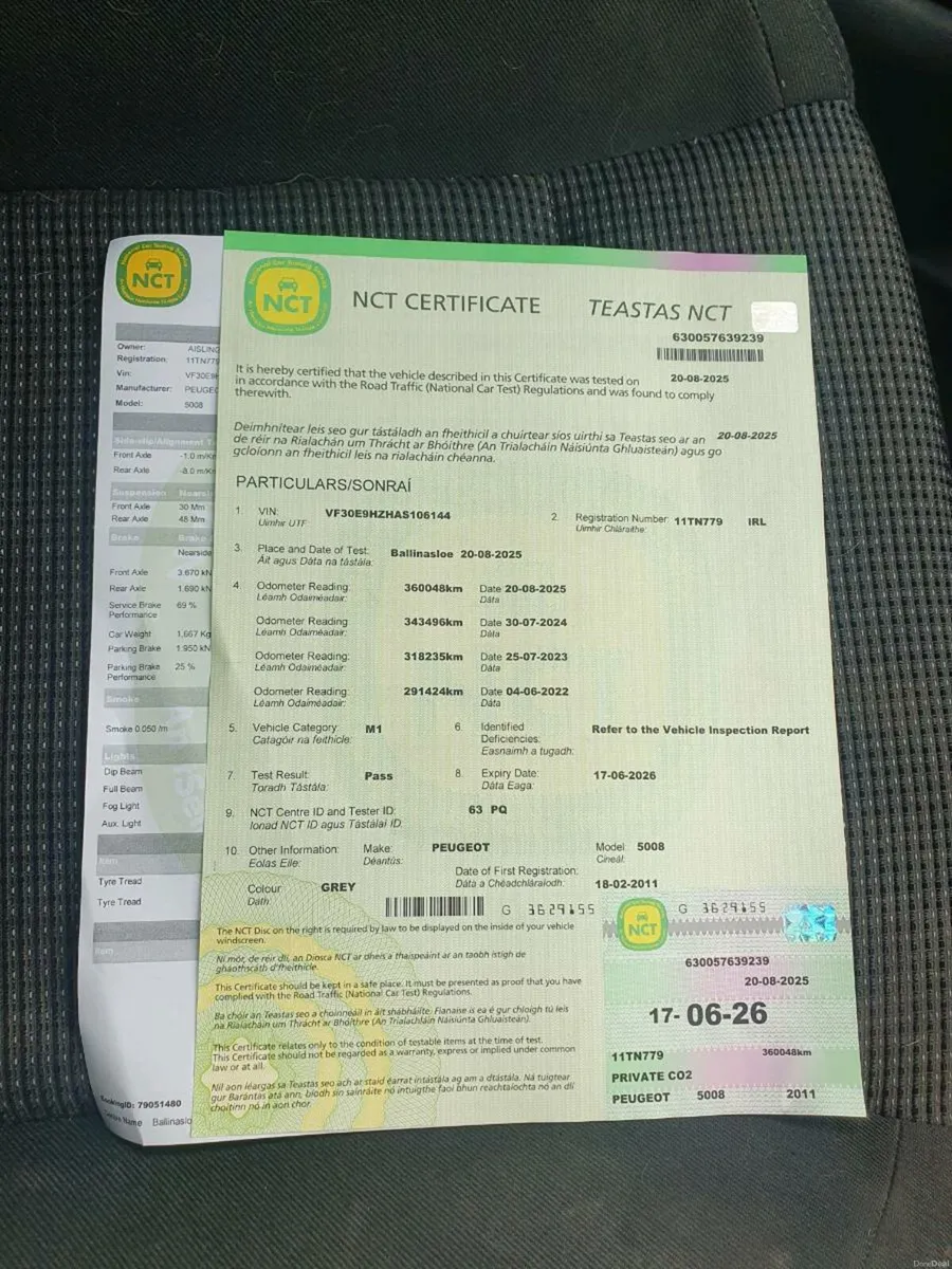 Peugeot 5008 Auto. 7 seater - Image 3