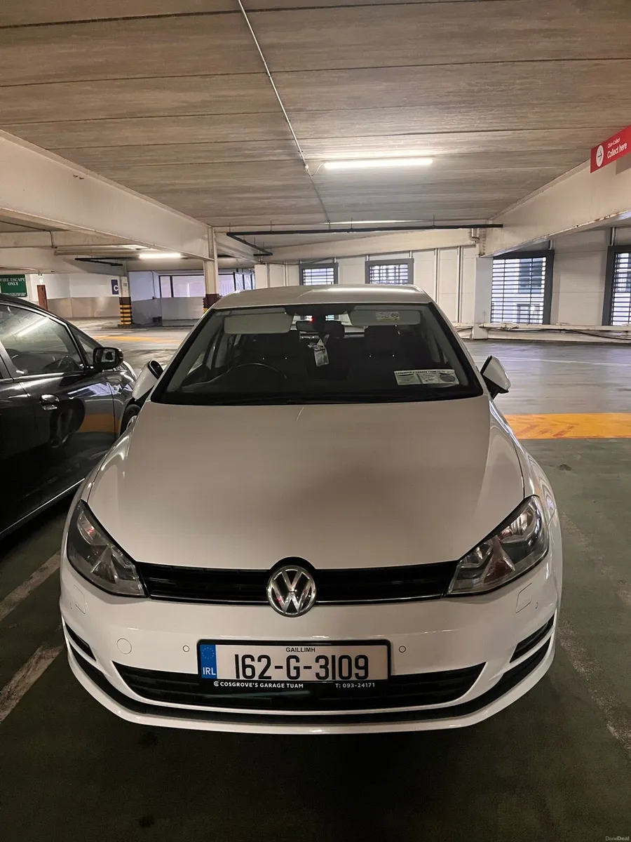 White Volkswagen Golf - Image 2