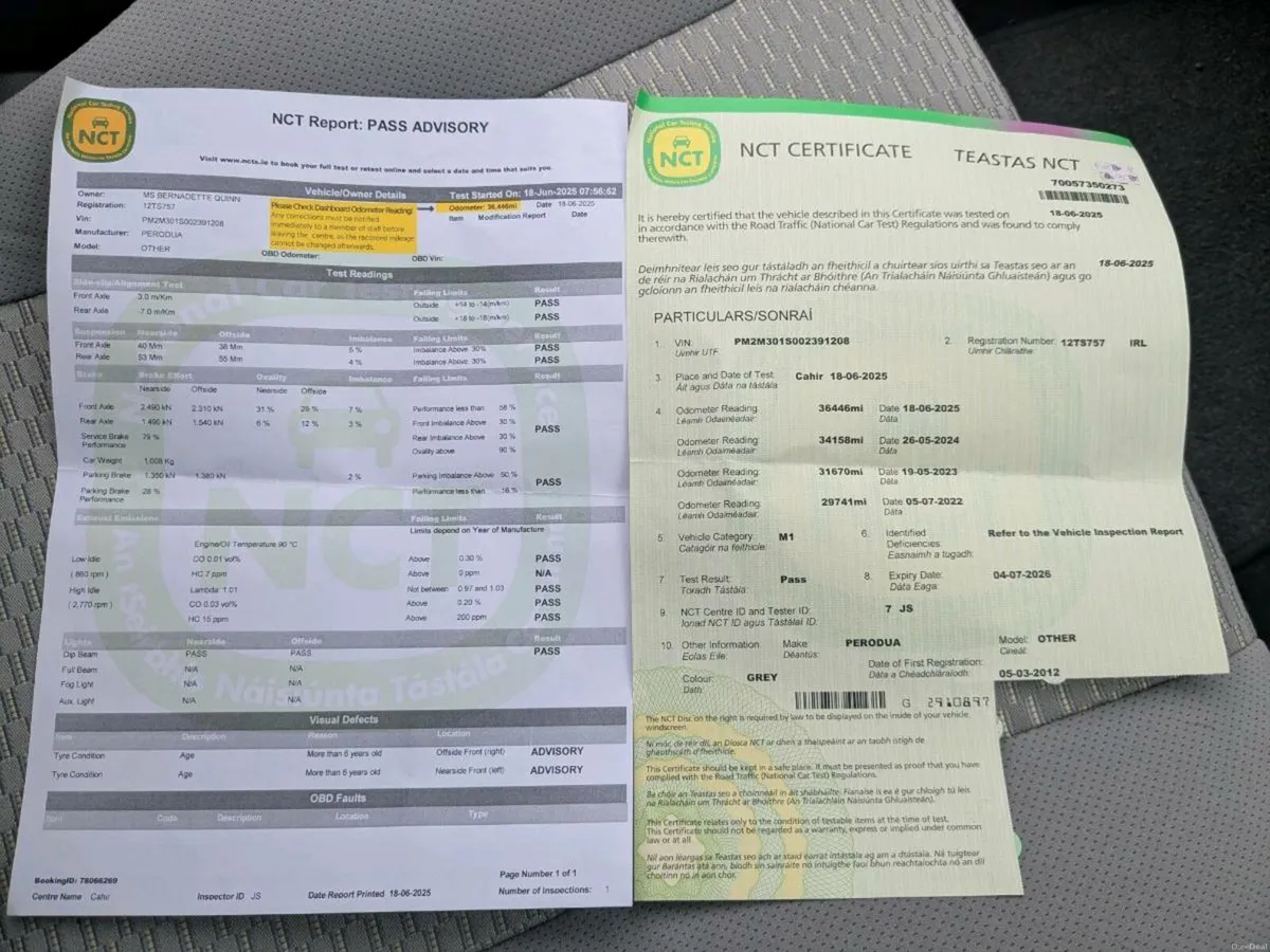 37k Miles NCT 07/26 Tax 05/26 Perodua Myvi 1.3 - Image 4