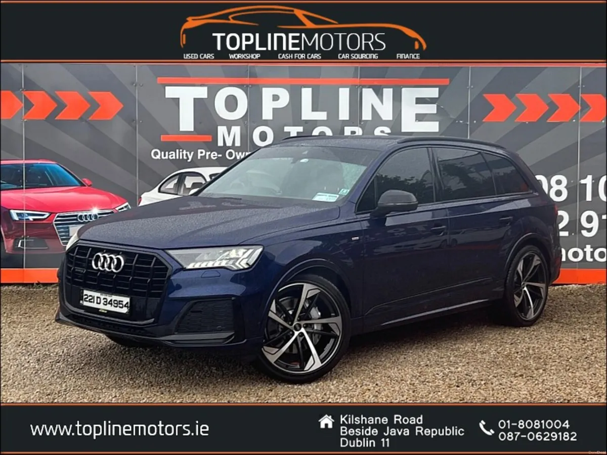==STUNNNIG AUDI Q7 BLACK EDITION//7 SEATER// - Image 1