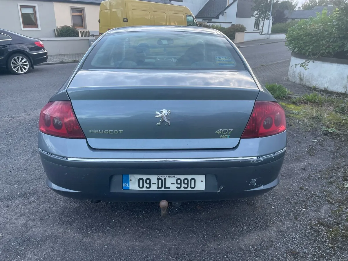 2009 Peugeot 407 1.6Diesel NCT 04,26 - Image 3