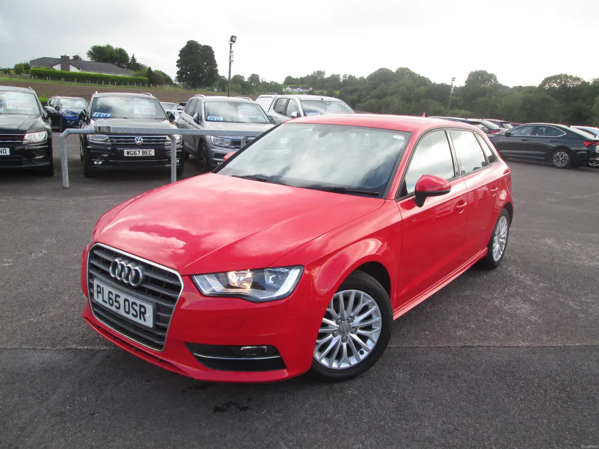 2016  AUDI  A3  1.6  TDI  SE  TECHNIK  5DR  (RED) - Image 2