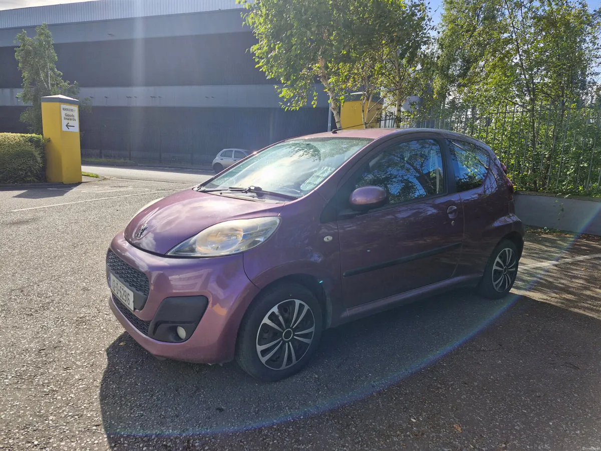 2012 Peugeot 107 1LT NCT 10/26* 57k KLM €4,495 - Image 1