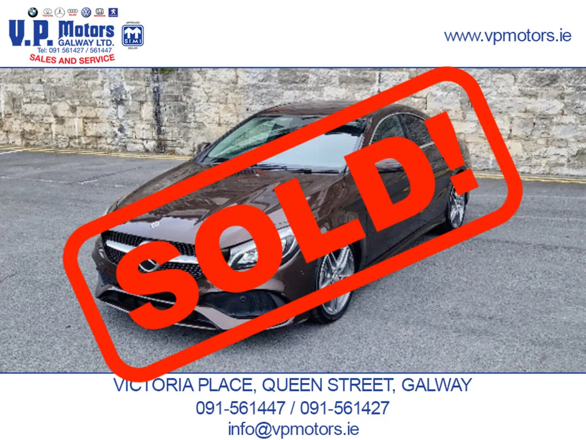 1 OWNER,AMG LINE,HALF LEATHER,LOW KM, AUTOMATIC - Image 1