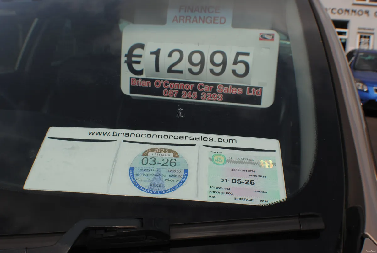 Kia Sportage 2016 1.7 D SUV - Image 2