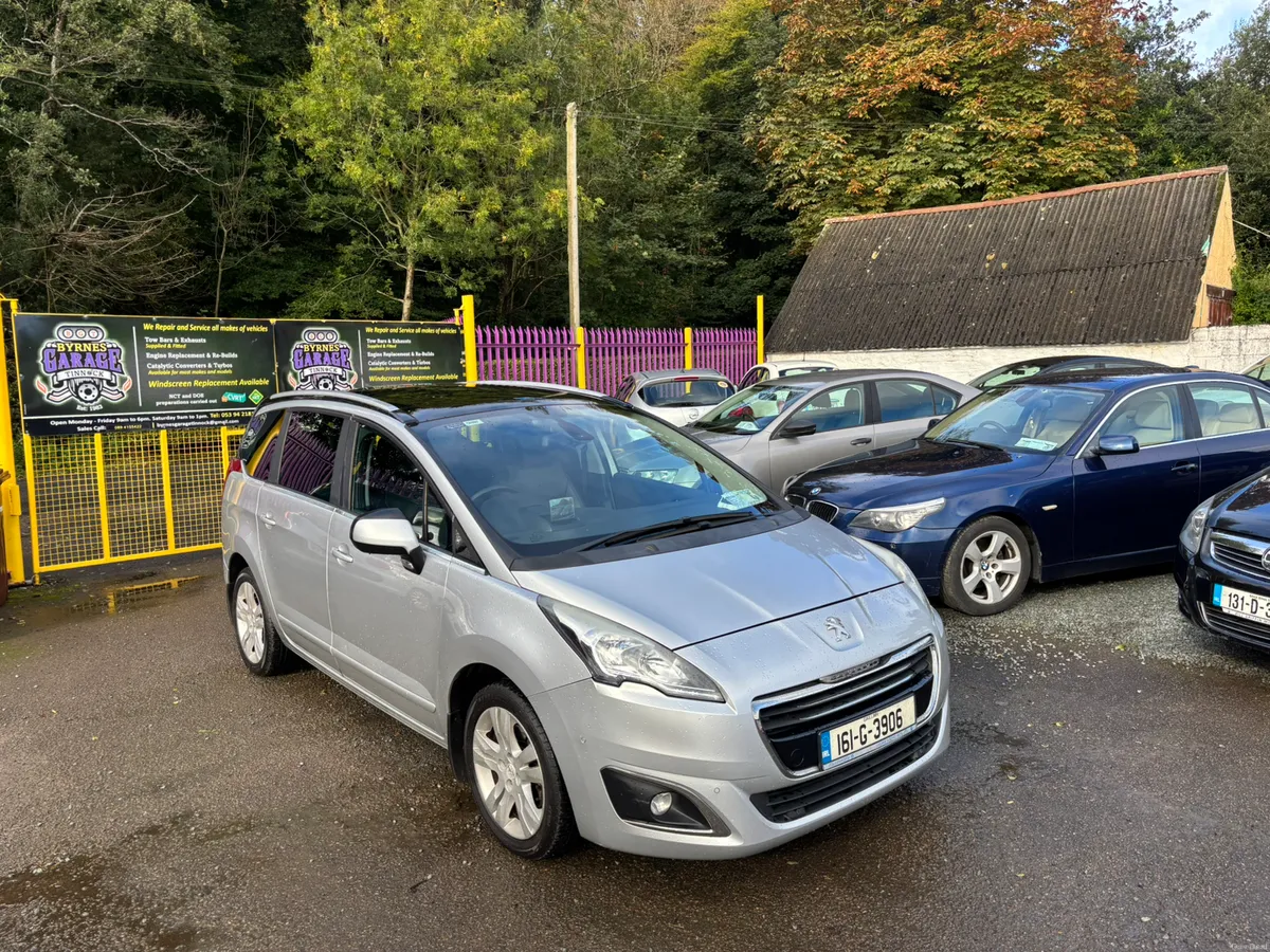 High Spec 7 Seater Peugeot 5008 NCT Tax - Image 2