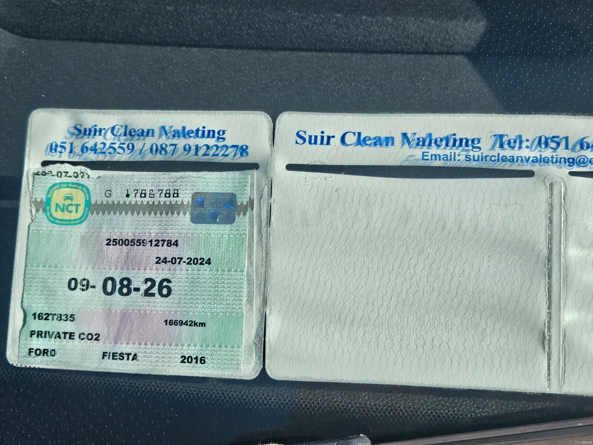 2016 Ford Fiesta | NCT, 1.0 Petrol - Image 4