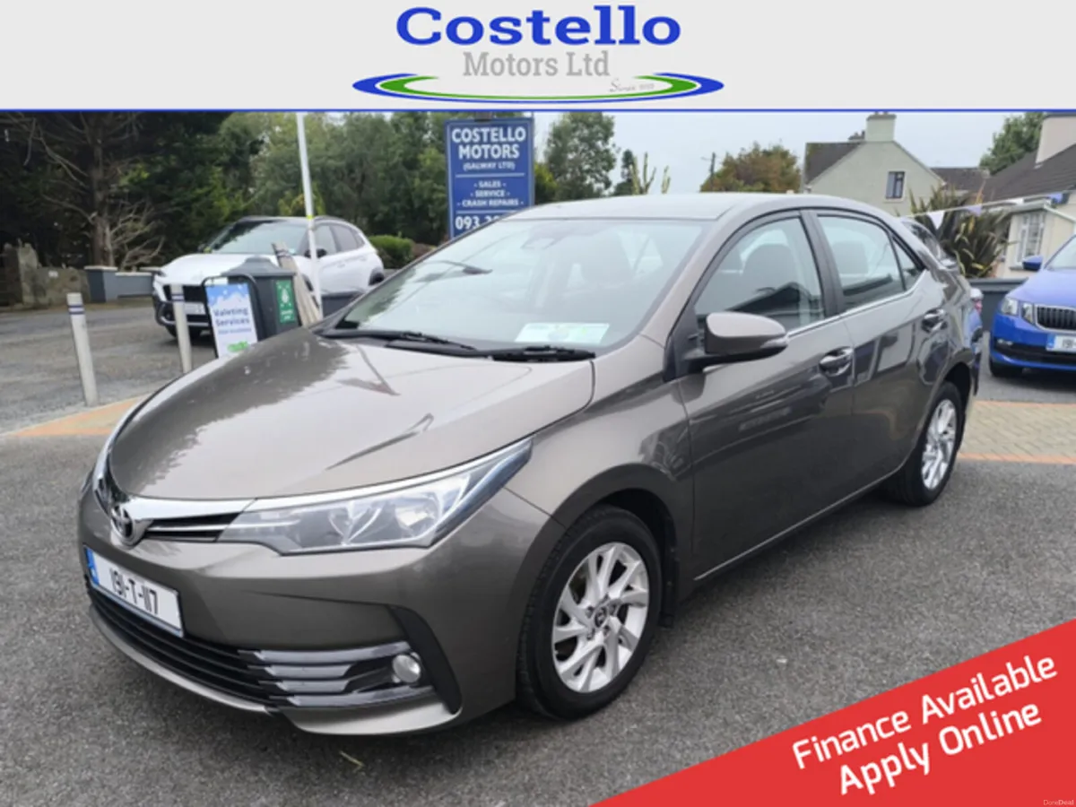 TOYOTA COROLLA 2019 1.33 LUNA 4DR - Image 3