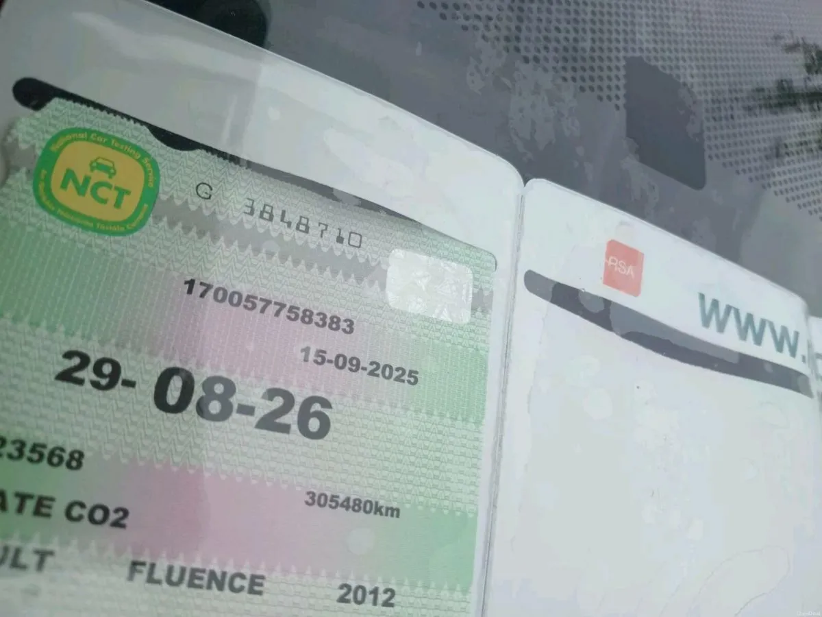 Renault fluence 2012 NCT - Image 4