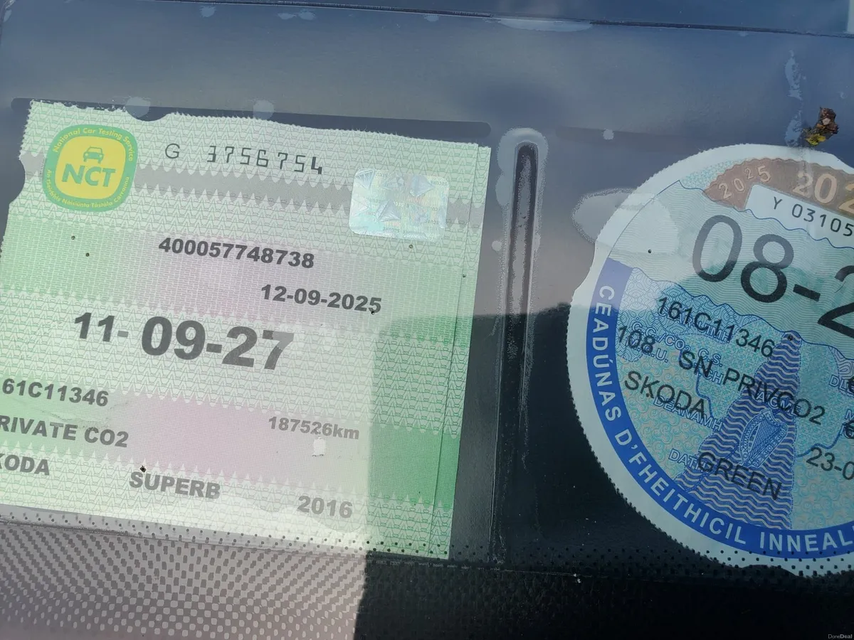 16 Skoda Superb 2.0 Tdi New Nct - Image 3