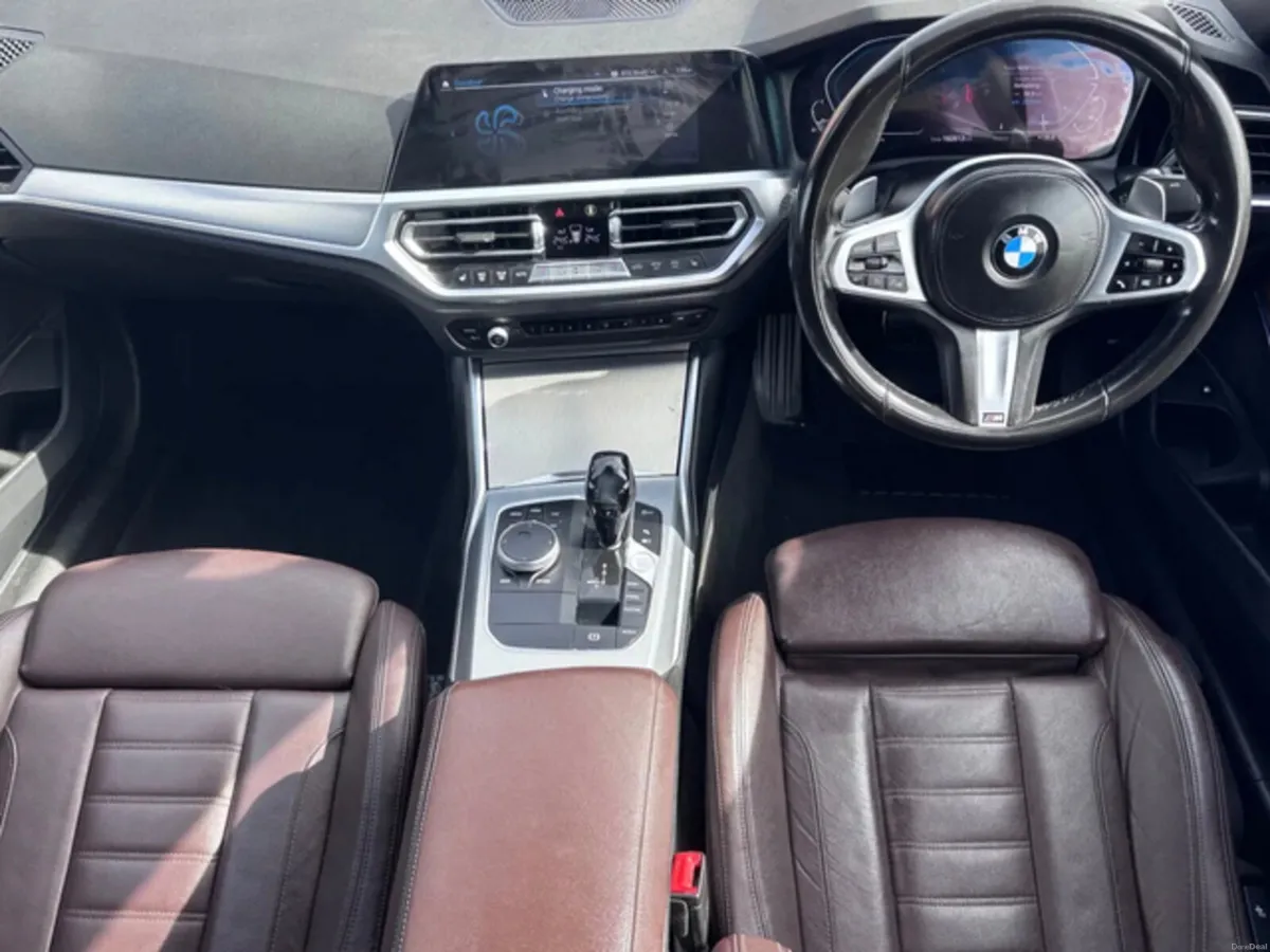 BMW 3 SERIES 330e M SPORT HYBRID  BROWN LEATHER - Image 2