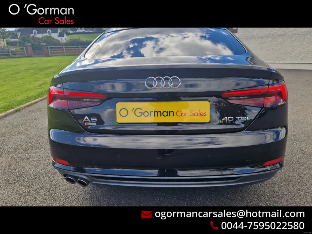 Audi A5 S LINE 40 TDI S-A SPORTBACK LOW MILES - Image 3