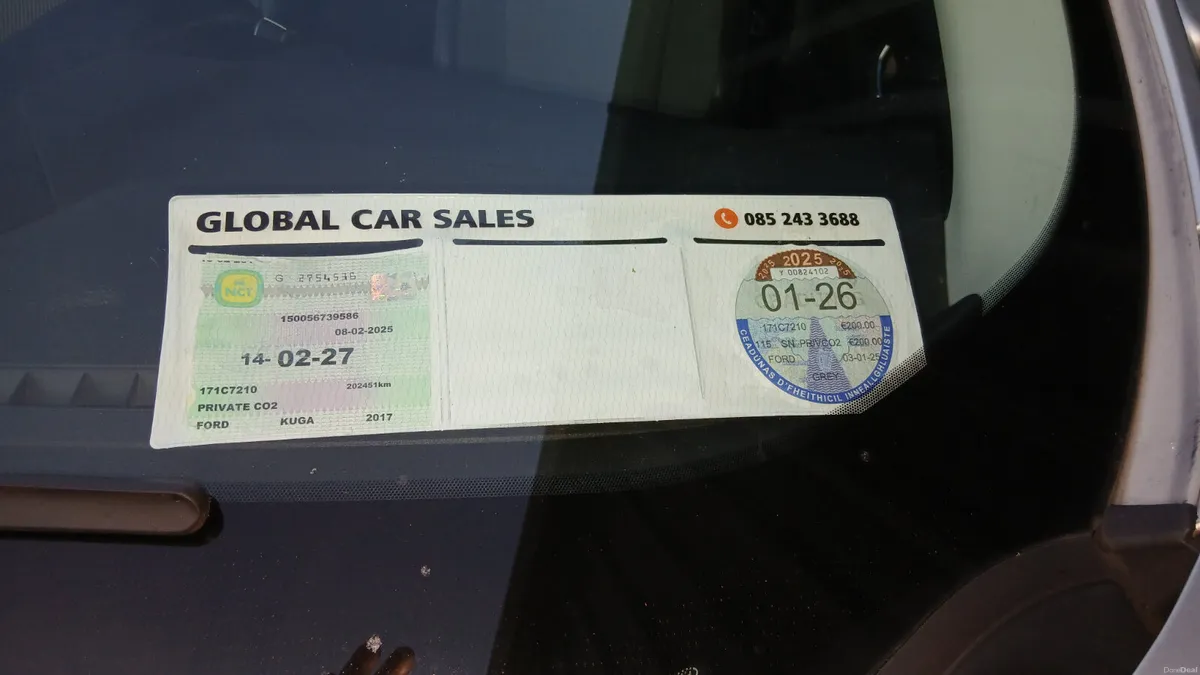 2017 FORD KUGA 1.5 TDCI DIESEL TITANIUM  SUV  JEEP - Image 3