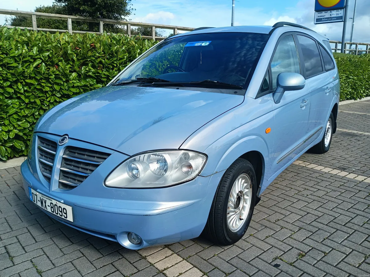 SSANGYONG RODIUS 2.7 DIESEL COMMERCIAL €333 TAX - Image 3