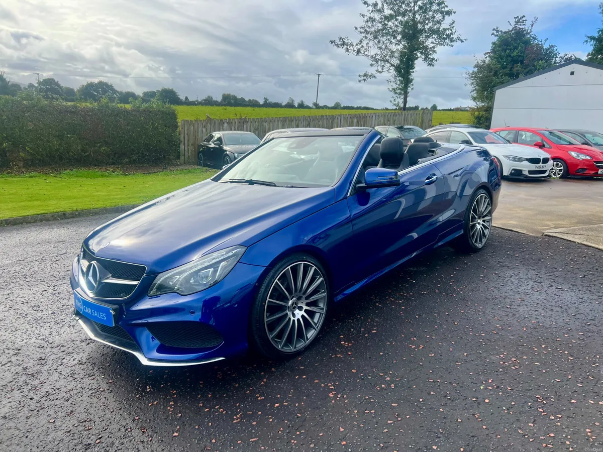 2016 Mercedes E220 CDI Convertible - Image 1