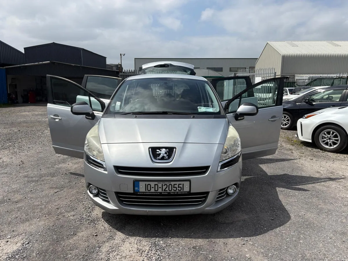 2010 Peugeot 5008 7 seater automatic NEW NCT - Image 1