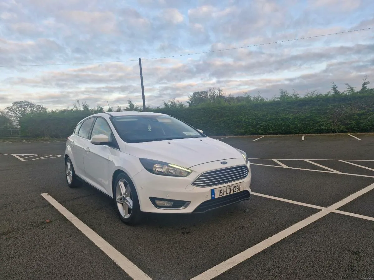 151 Ford Focus Titanium 1.0petrol125hp new NCT - Image 1