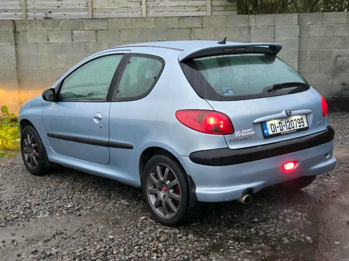 Peugoet 206 GTI 2 litre petrol 140hp nctd €3950 - Image 3