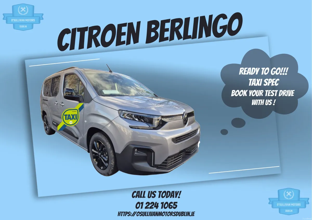 CITROEN BERLINGO / 2026 / 7 SEATER / AUTO / WAV!! - Image 1