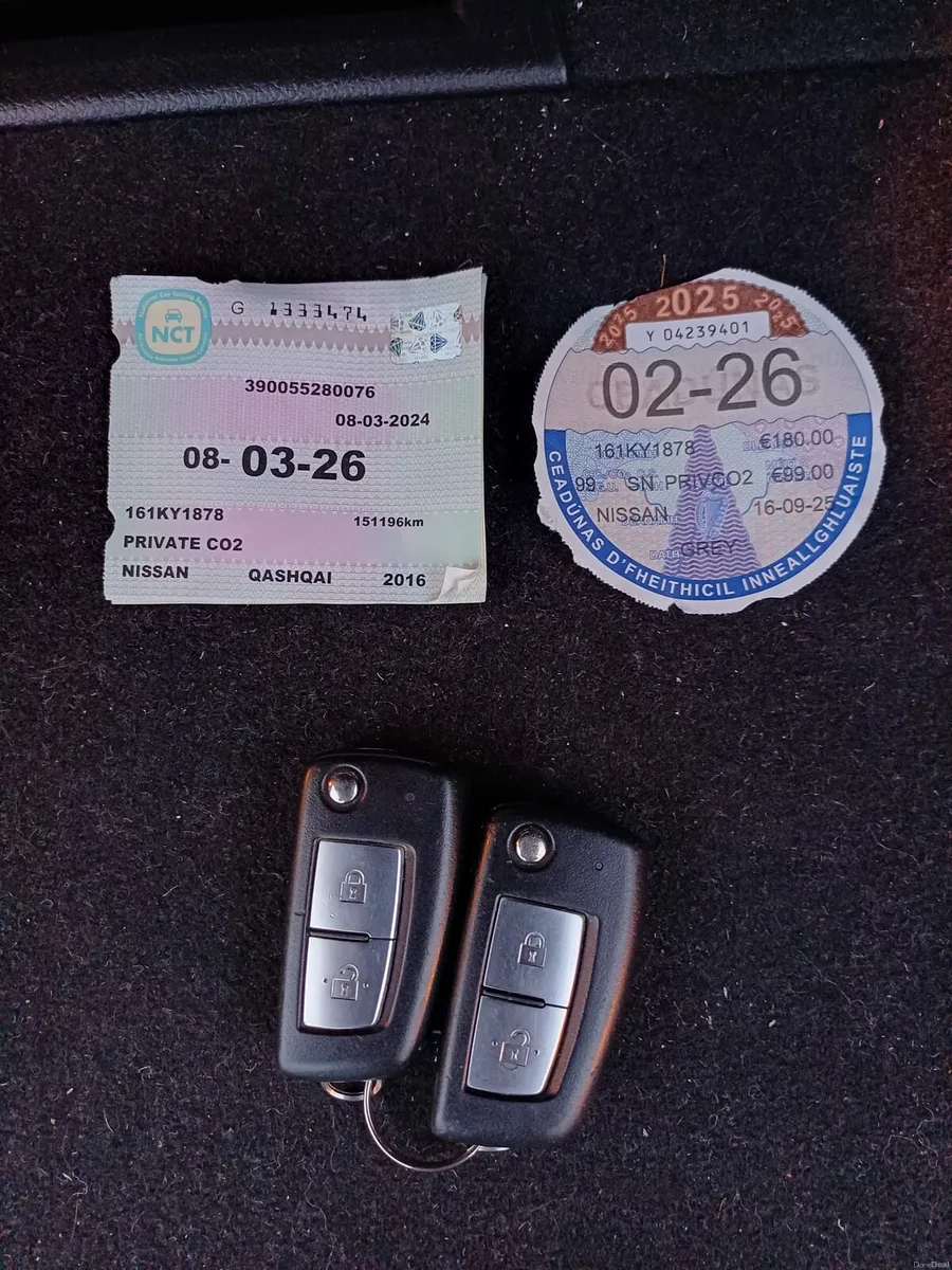 2016 NISSAN QASHQAI 1.5 DCI  NCT AND TAX - Image 3