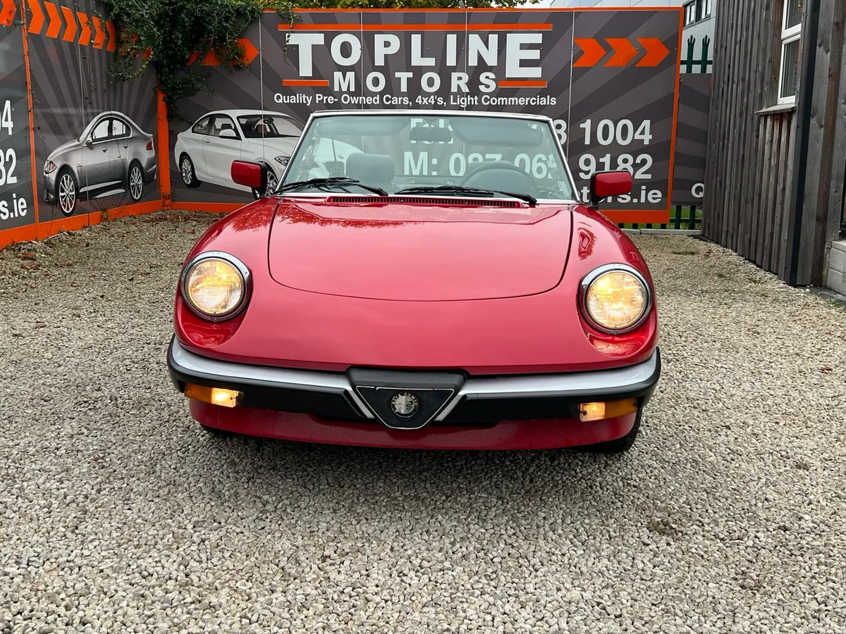 Alfa Romeo Spider //BRAND NEW RESPRAY//SPOTLESS/RA - Image 3