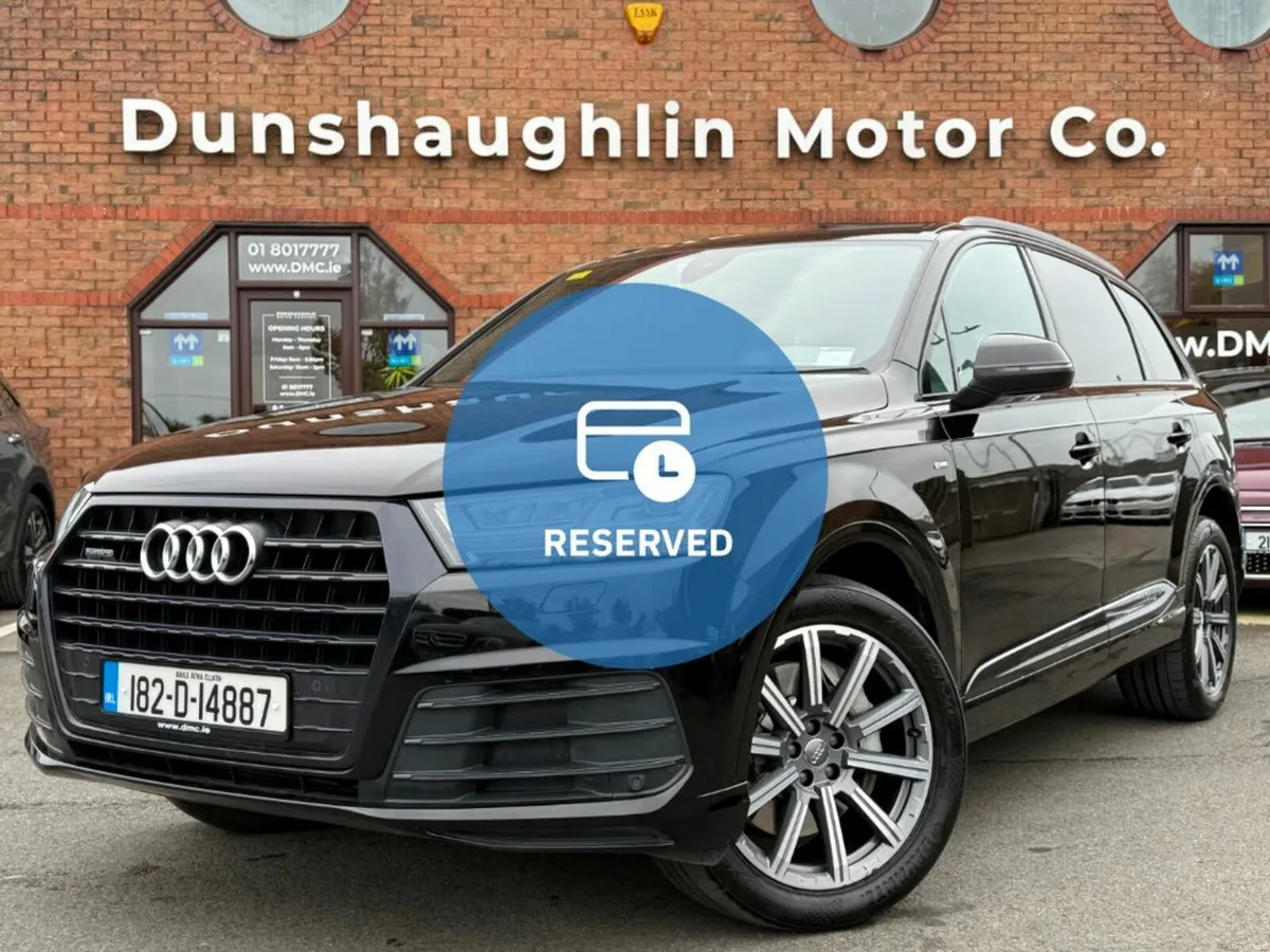 Audi Q7 3.0TDI QUATTRO S-LINE BLACK EDITION 7 SEAT - Image 1