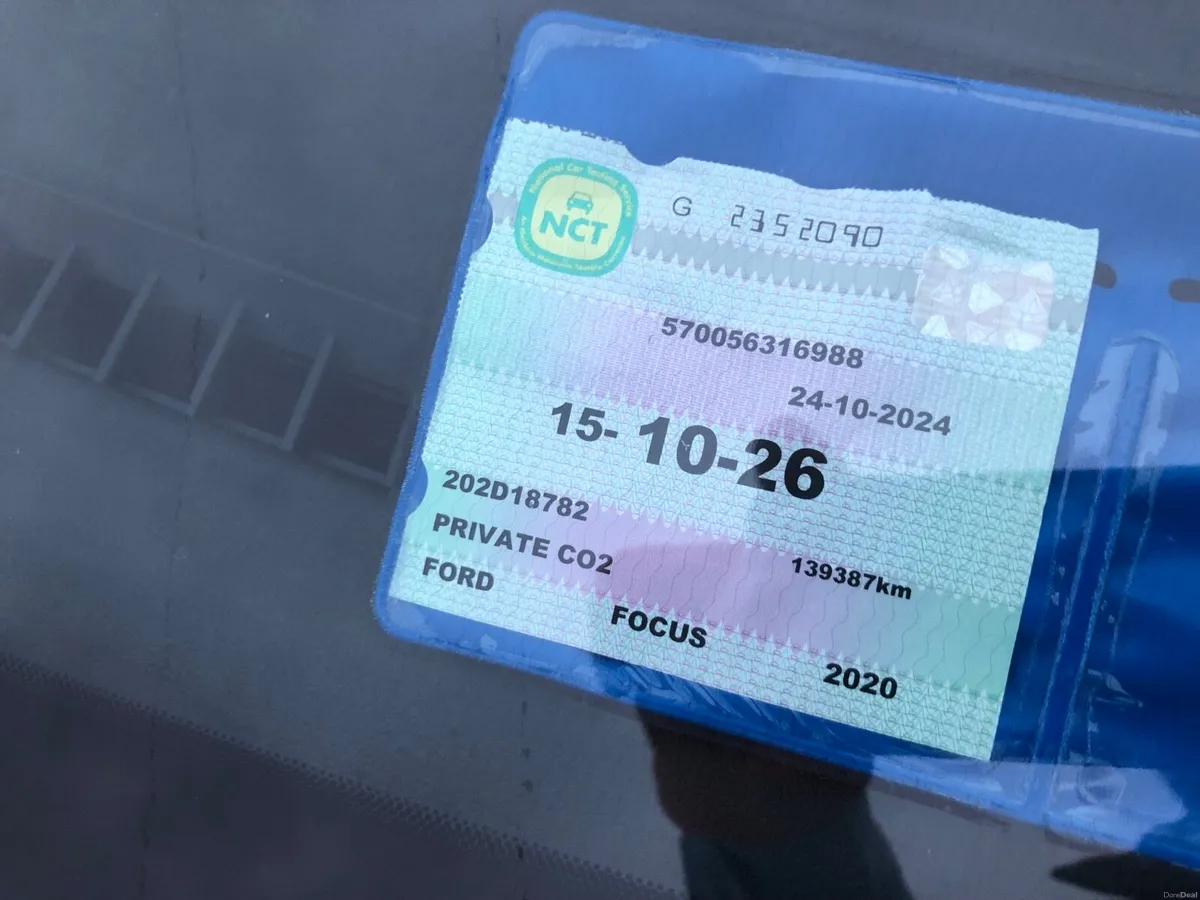 Ford Focus Titanium 1.5 Tdci 2020 Nct 10/26 - Image 4