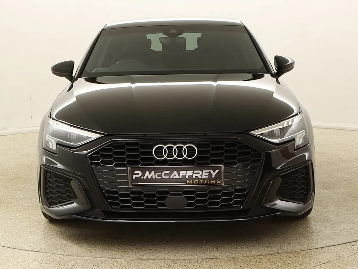 2021 AUDI A3 2.0 30 TDI S-LINE 116 BHP BLACK EDIT - Image 2