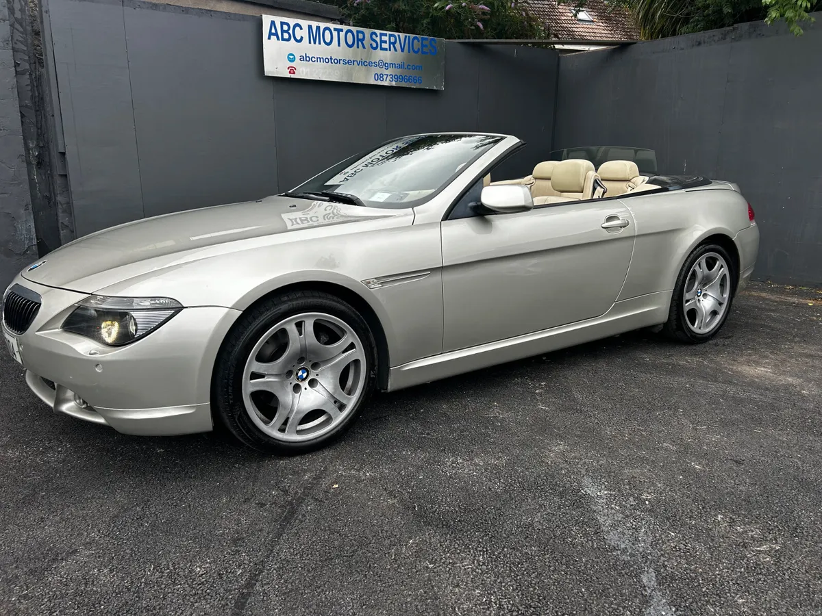 2004 BMW 645i CABRIO AUTO LOW KMS - Image 1