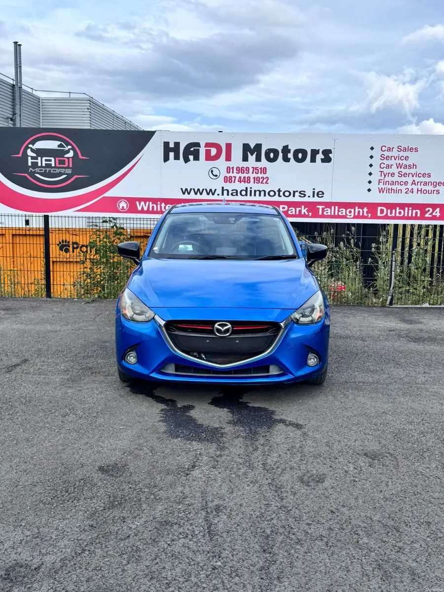 MAZDA DEMIO blue  high spec - Image 1