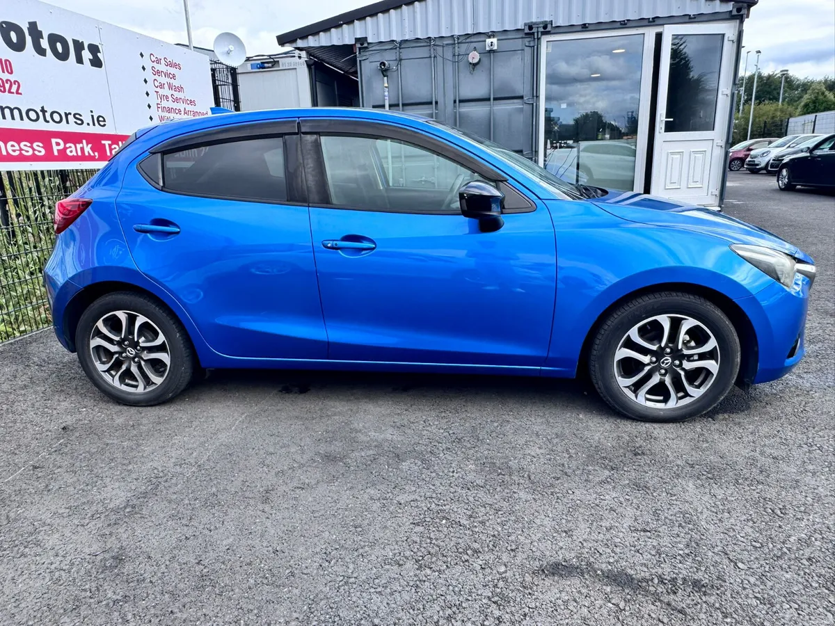MAZDA DEMIO blue  high spec - Image 3
