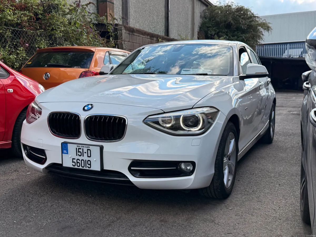 BMW 1-Series 2015 automatic with low miles - Image 1