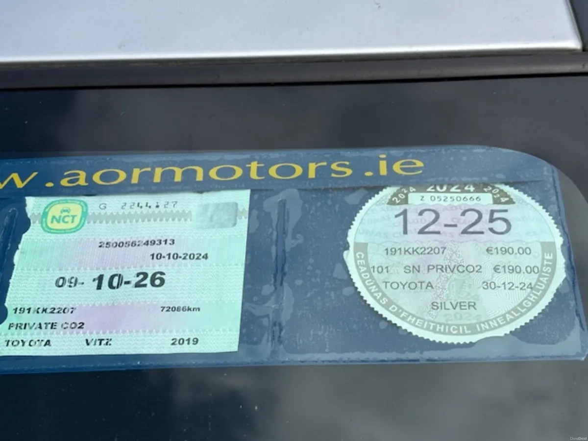 Toyota Vitz 2019 1.0 AUTO NCT 2026 - Image 4