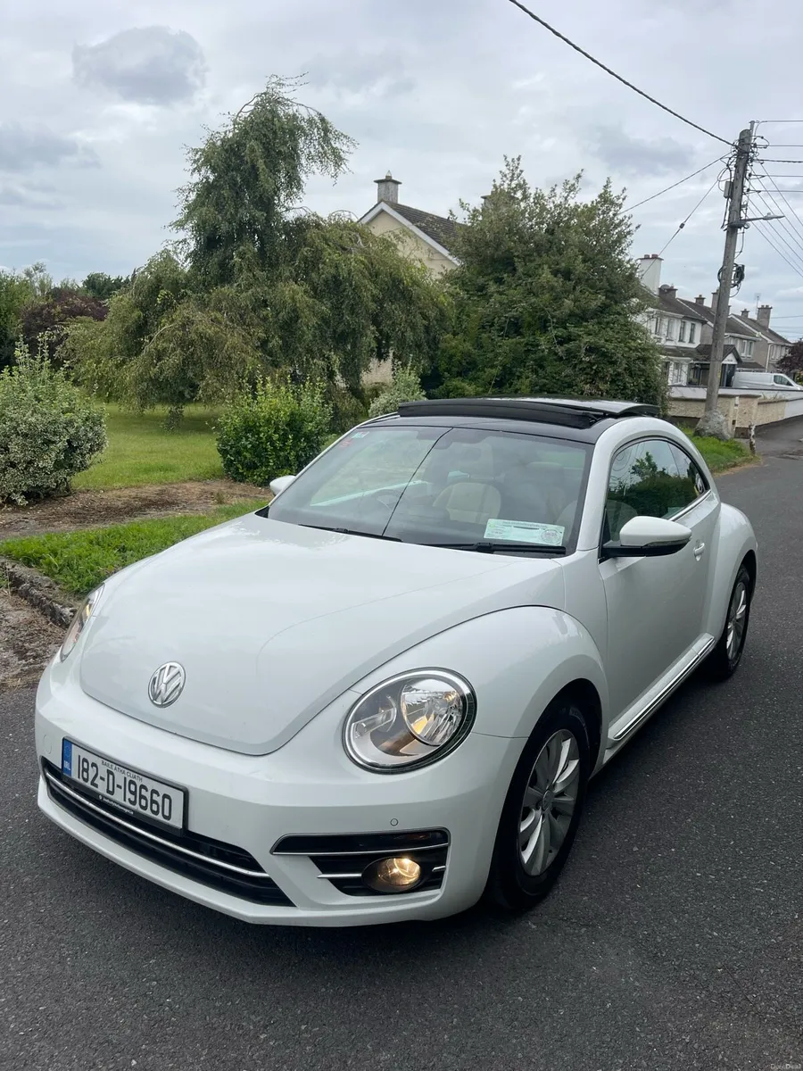 2018 Volkswagen Beetle with Sunroof! - Image 2