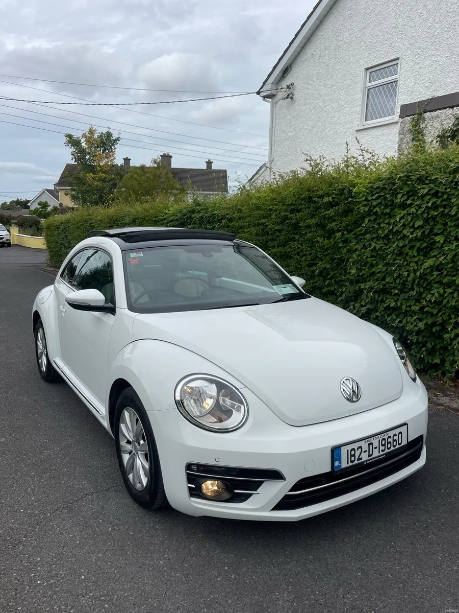 2018 Volkswagen Beetle with Sunroof! - Image 1