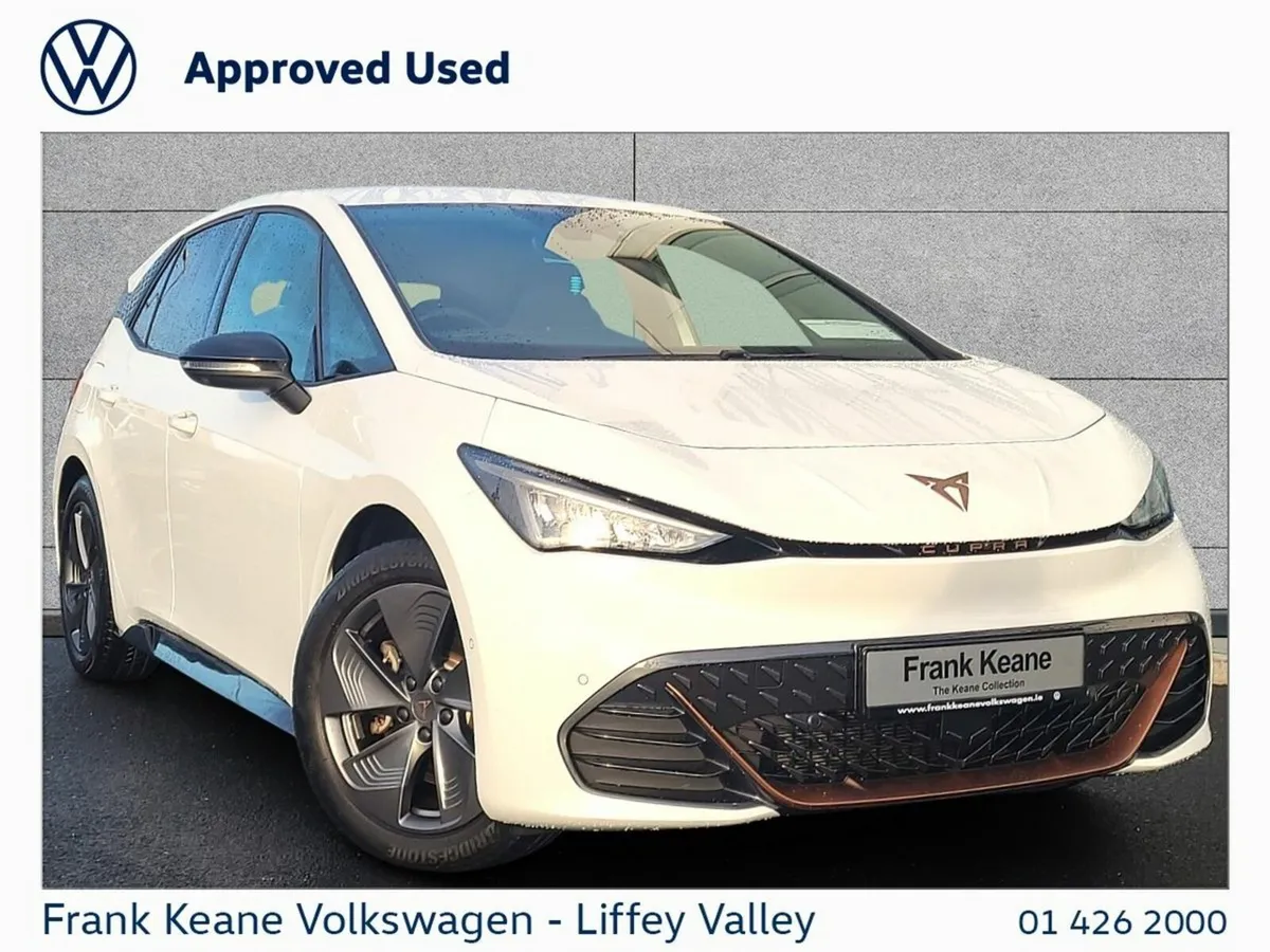 Cupra Born 58KWH 204BHP *WHITE* *ONE OWNER FROM NE - Image 1