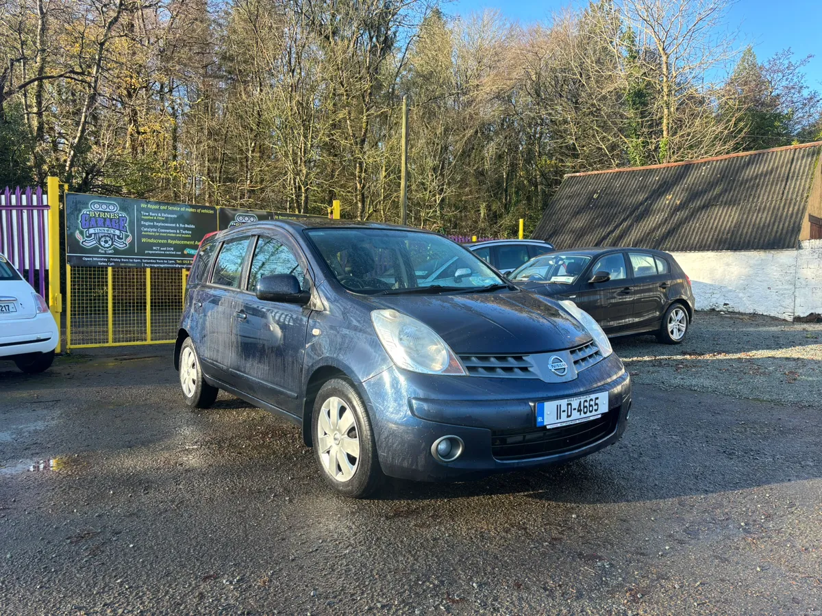 Clean Original Nissan Note NCT Tax Warranty - Image 1