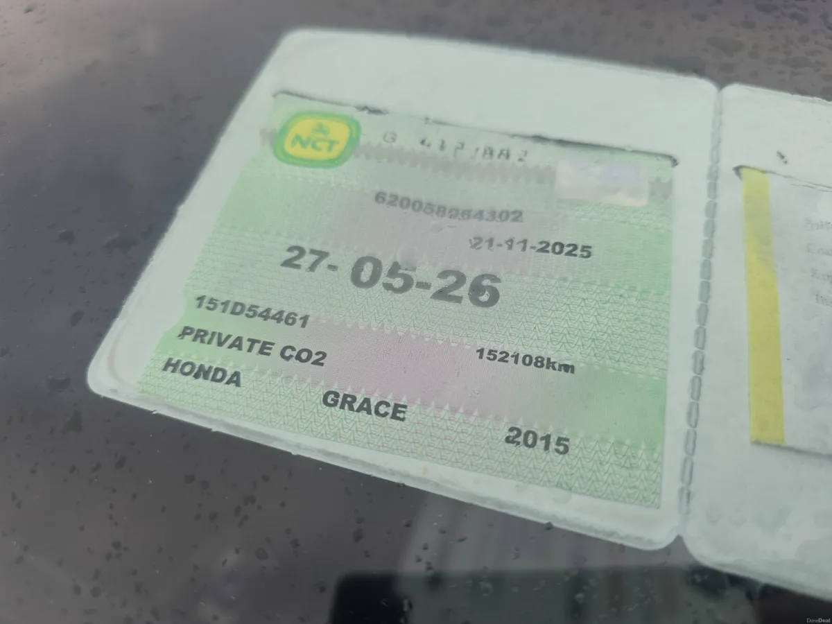 2015 HONDA GRACE HYBRID AUTO TAX&NCT - Image 4