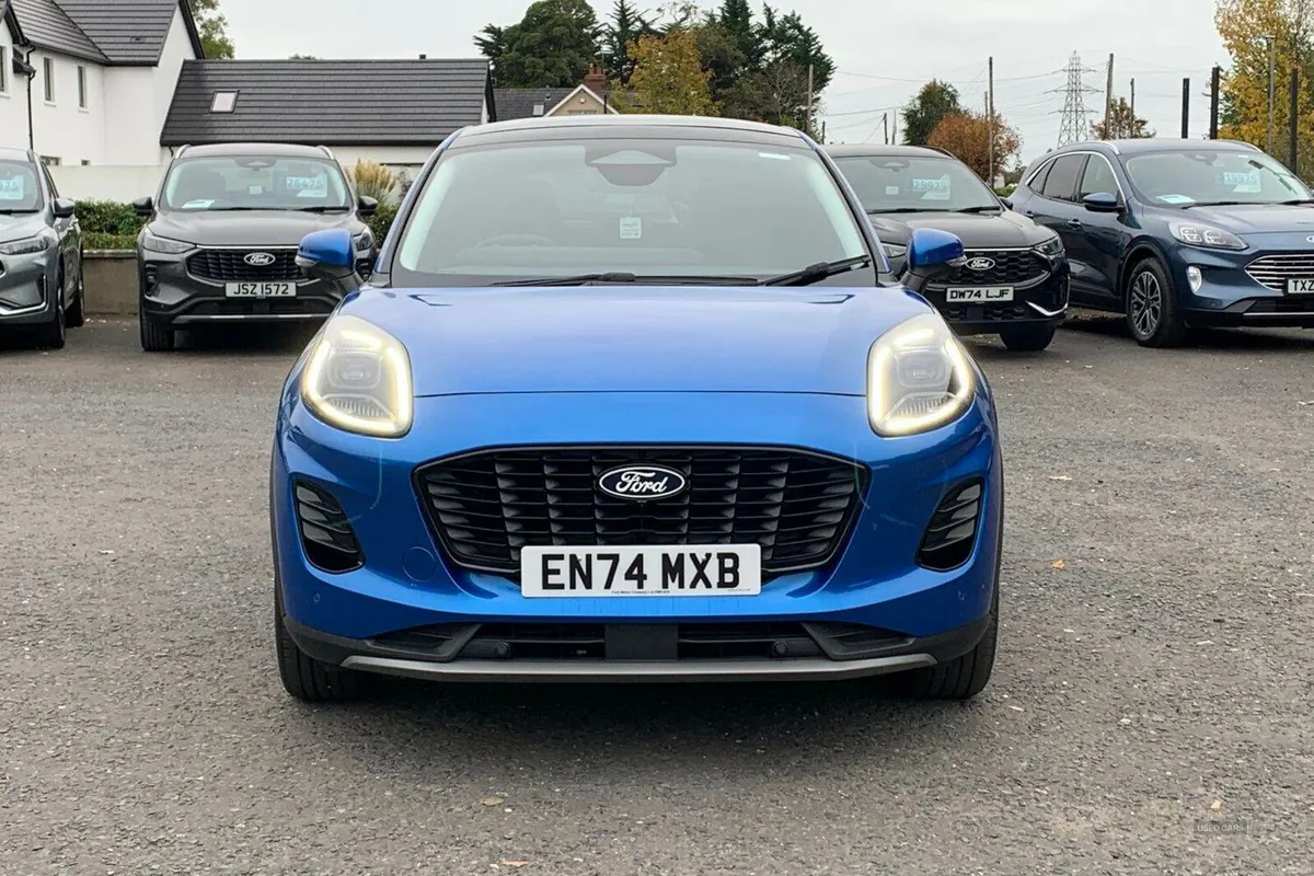 Ford Puma 1.0T 125PS Titanium Auto in Blue with ££ - Image 4