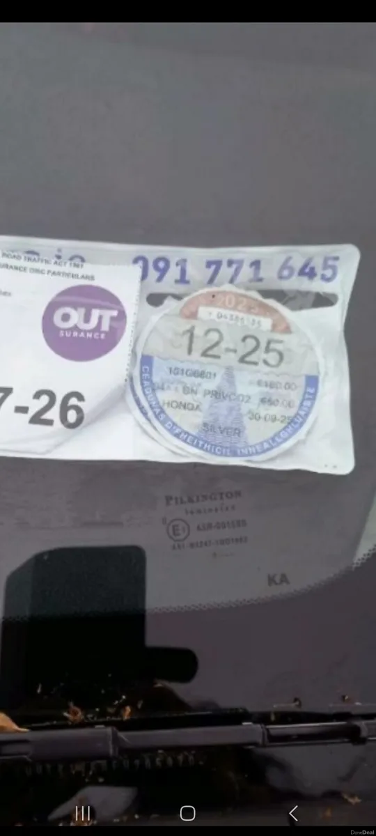 NEW NCT ,6 MONTHS WARRANTY  service history - Image 3