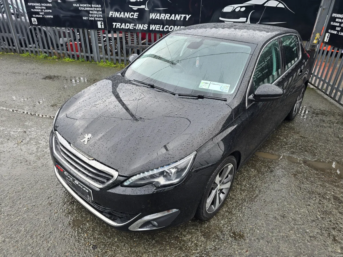 171 Peugeot 308 1.2 Petrol AUTO, LOW MILES,NEW NCT - Image 3