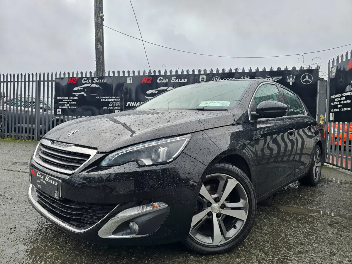 171 Peugeot 308 1.2 Petrol AUTO, LOW MILES,NEW NCT - Image 1