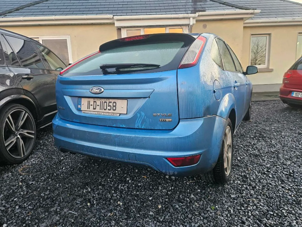 2011 FORD FOCUS WITH LONG NCT AND TAX 1.6 DIESEL - Image 3