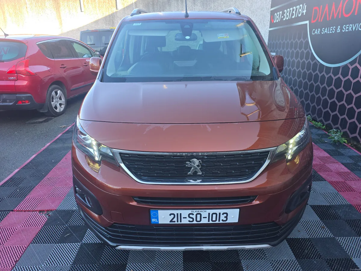 2021 PEUGEOT RIFTER TAXI WHEELCHAIR ACCESS - Image 2