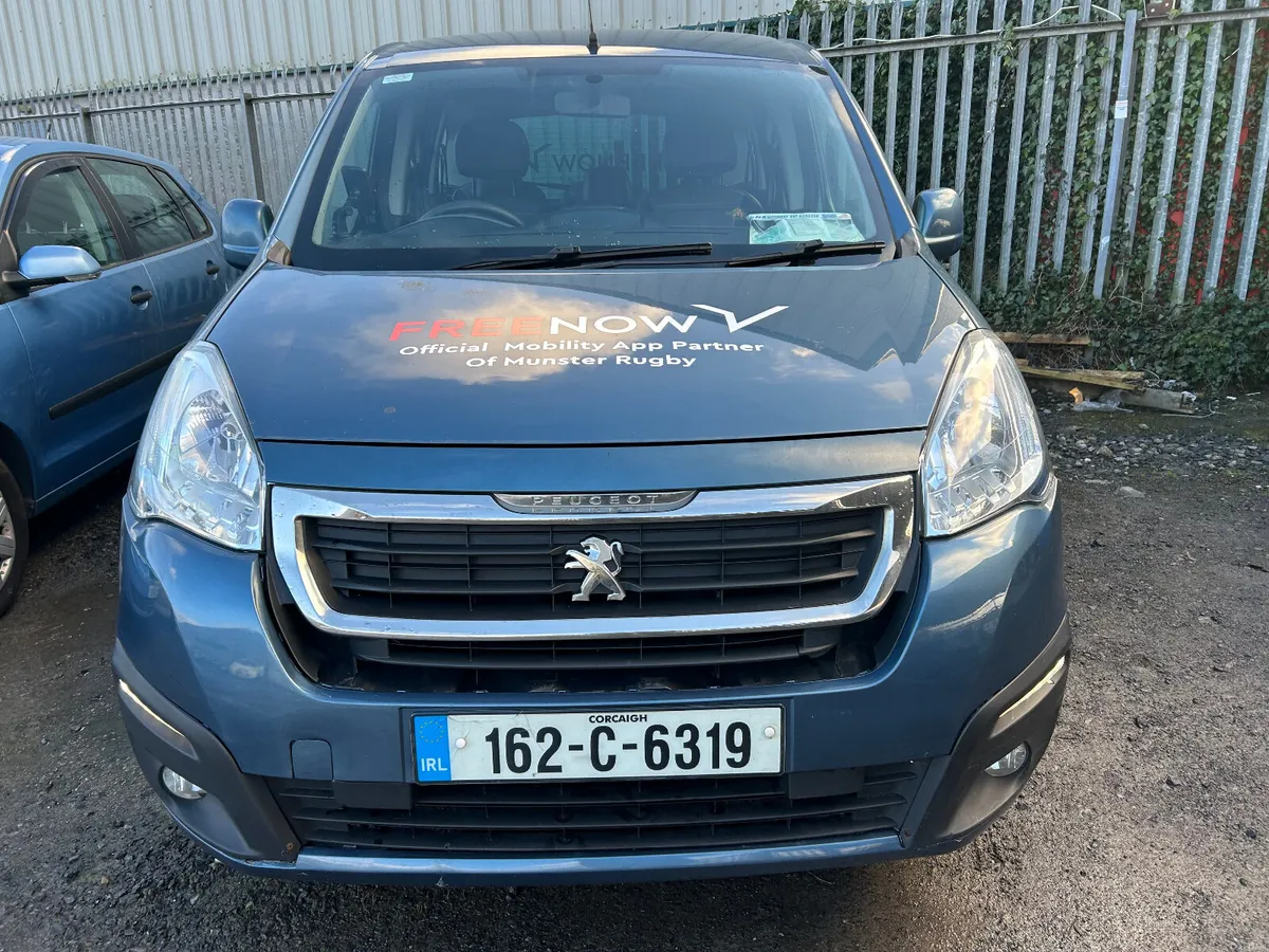 TAXI 2016 PEUGEOT PARTNER  1.6 TDI AUTO FREE PLATE - Image 3