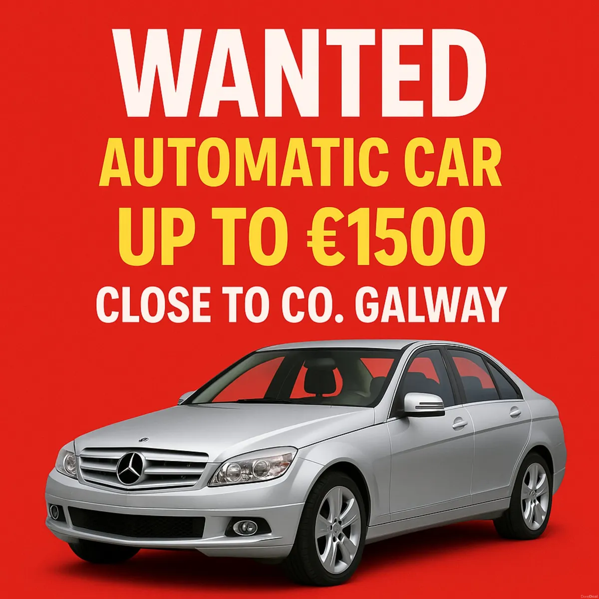 WANTED AUTOMATIC CAR